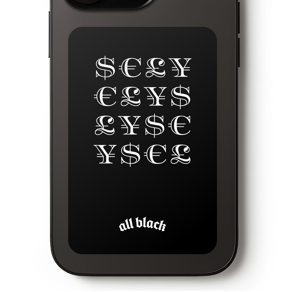 Money Symbols Sticker (XL)