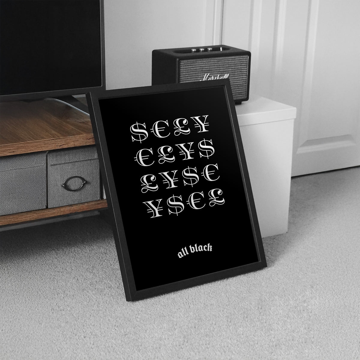MONEY CANVAS BY ALL BLACK