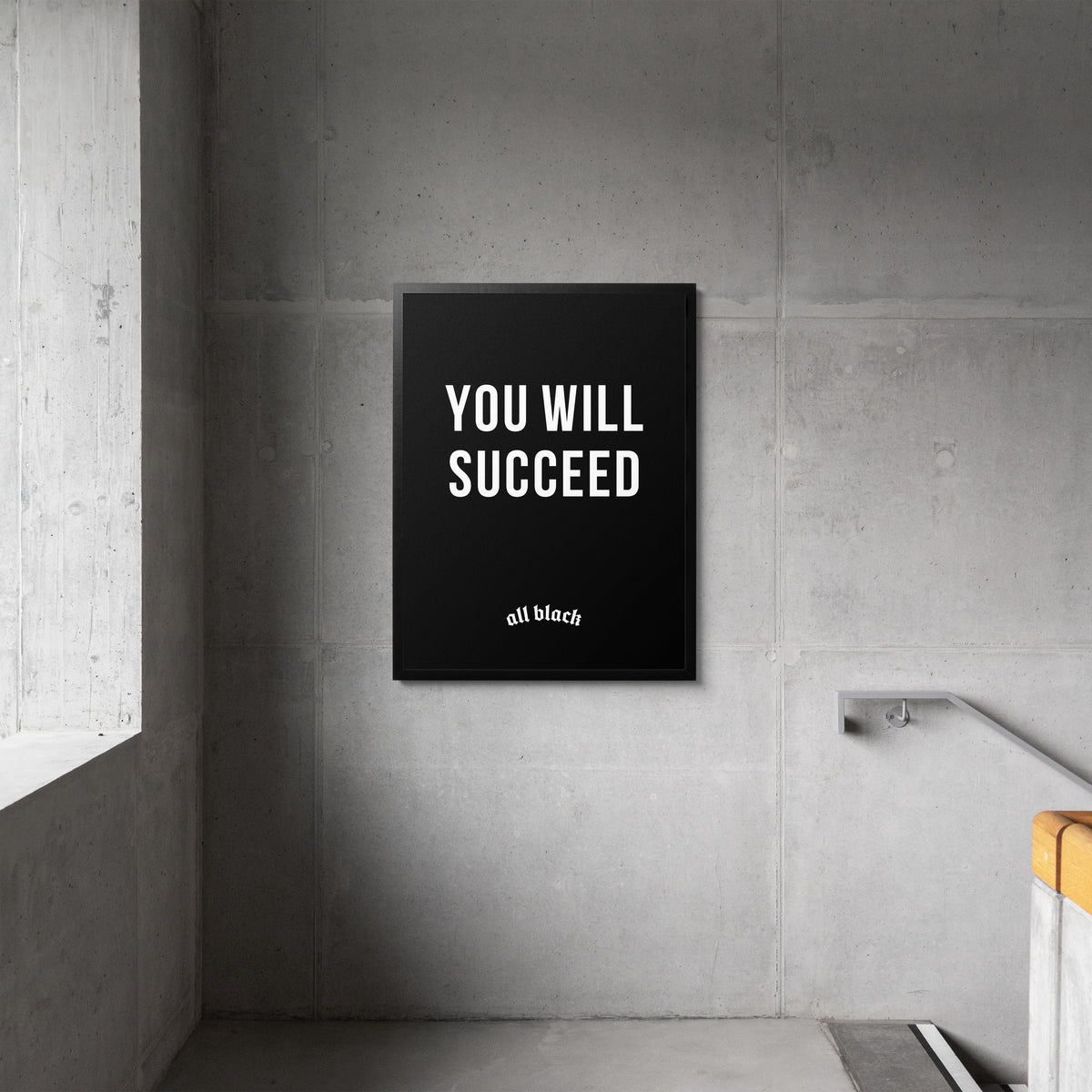 YOU WILL SUCCEED CANVAS