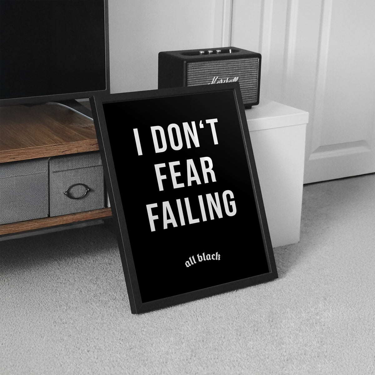 I DONT FEAR FAILING CANVAS