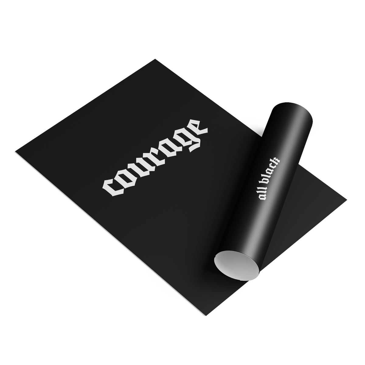 Courage CANVAS by all black