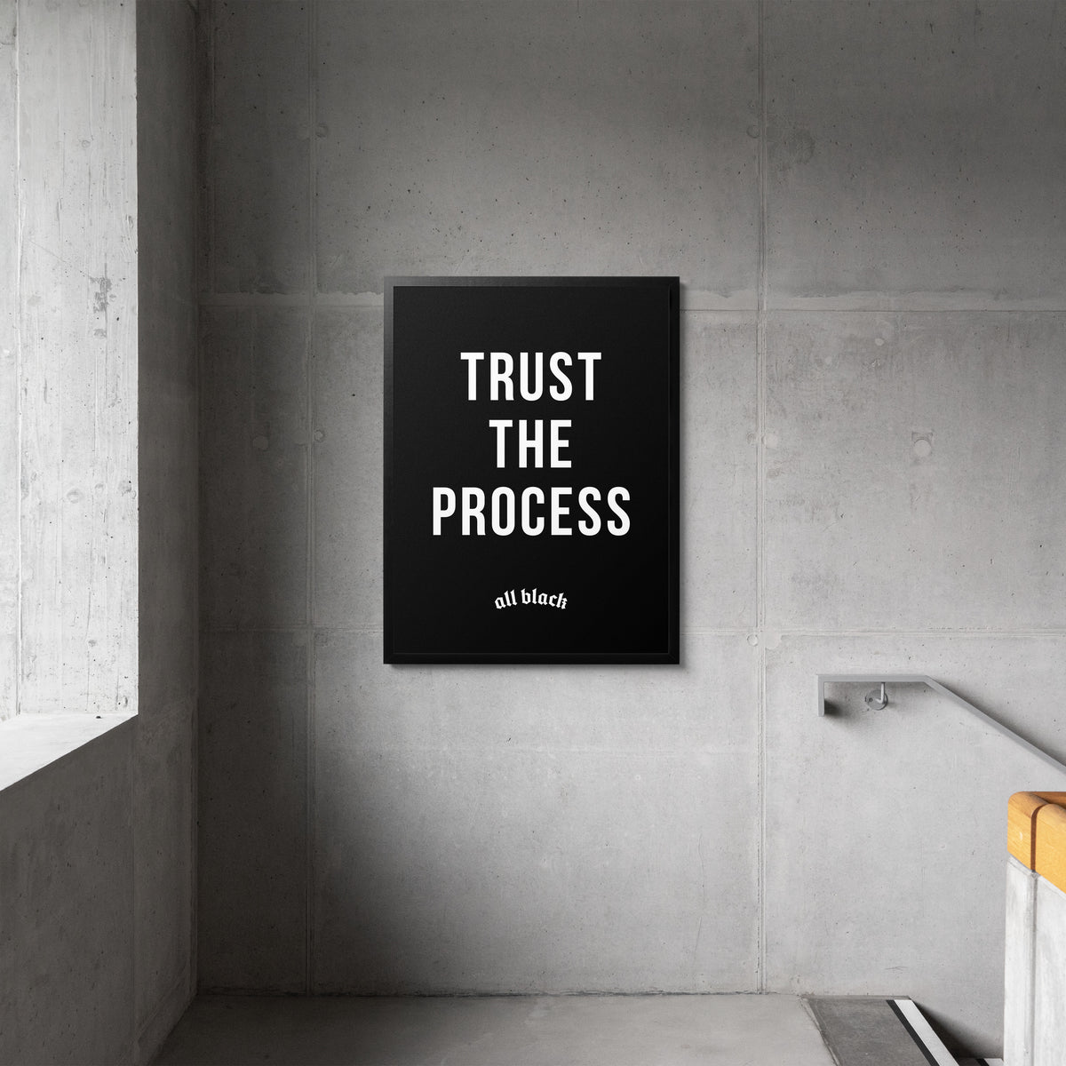 TRUST THE PROCESS CANVAS